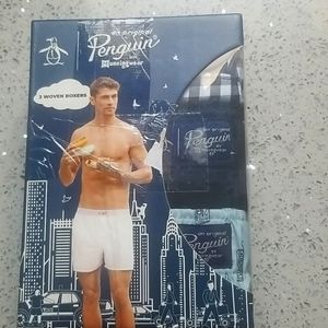 Penguin 3 Woven Boxers by Munsingwear